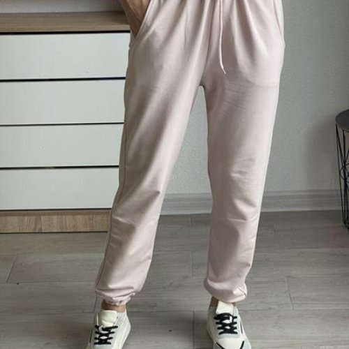 Штаны спорт FSN (48-52) 6362 beige (деми) FSN 6362 beige