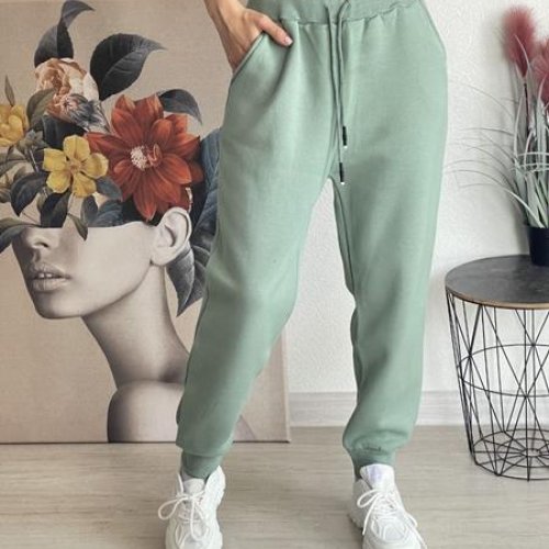 Штаны спорт FSN (46-52) 7434 mint (зима) FSN 7434 mint