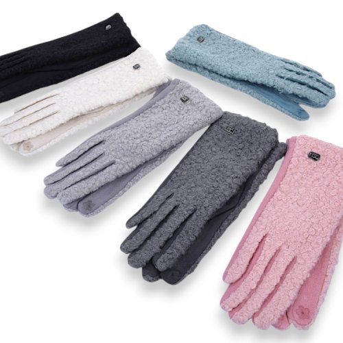 Перчатки KH clothes (6.5-8.5) 262-5 mix (зима) KH clothes 262-5 mix