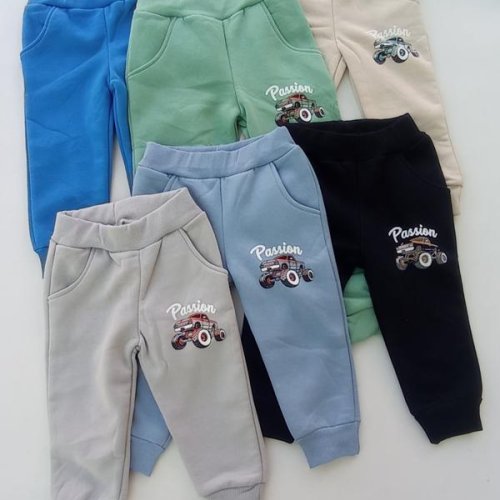 Штаны спорт Baykush (2-5) 18304 l.blue (зима) Baykush 18304 l.blue