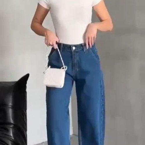 Джинсы Jeans Style (34-42) 7204 blue (деми) Jeans Style 7204 blue