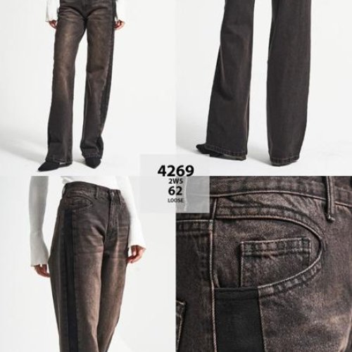 Джинсы Jeans Style (34-42) 4269-62 black (деми) Jeans Style 4269-62 black