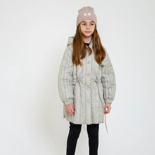 Куртка Moda school (128-140) M177 l.grey (зима) Moda school M177 l.grey
