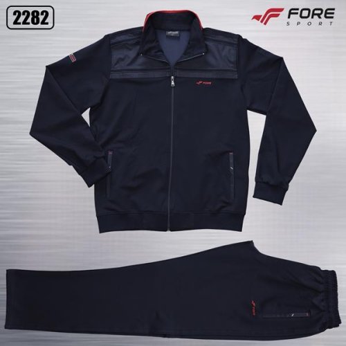 Костюм спорт AZT (XL-3XL) 2282 black-red (деми) AZT 2282 black-red