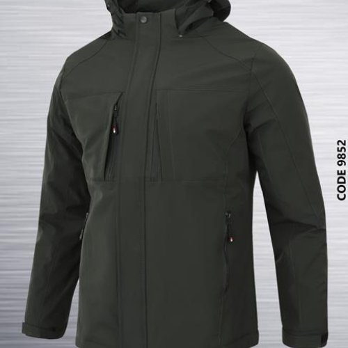 Куртка AZT (44-52) 9852-2 khaki (деми) AZT 9852-2 khaki