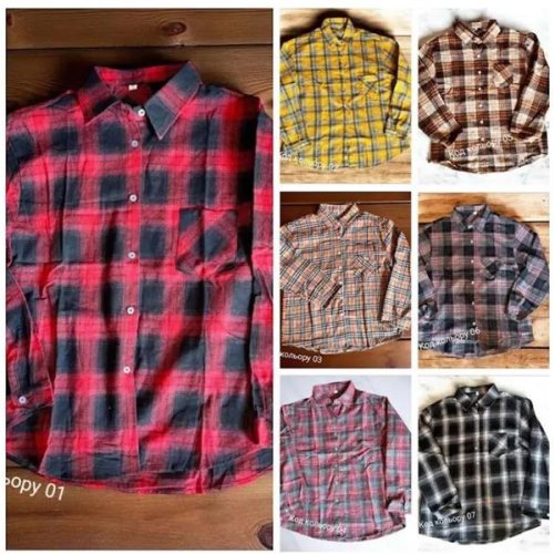 Рубашка Seven Group (M-2XL) 107-5 brown (деми) Seven Group 107-5 brown