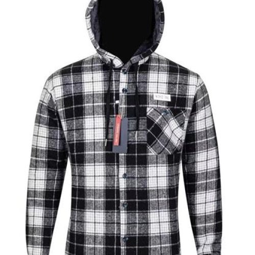 Рубашка Verton (XL-5XL) W2512 black (зима) Verton W2512 black