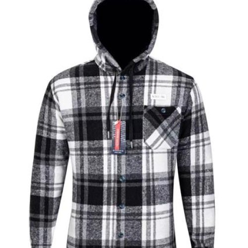 Рубашка Verton (XL-5XL) W2513 black (зима) Verton W2513 black
