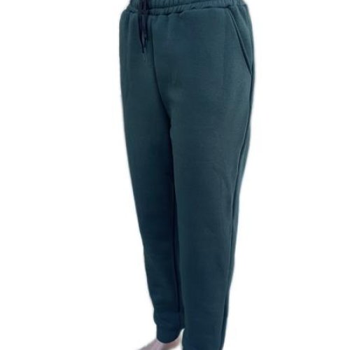 Штаны спорт ALIA (50-58) 3142 green байка (зима) ALIA 3142 green байка