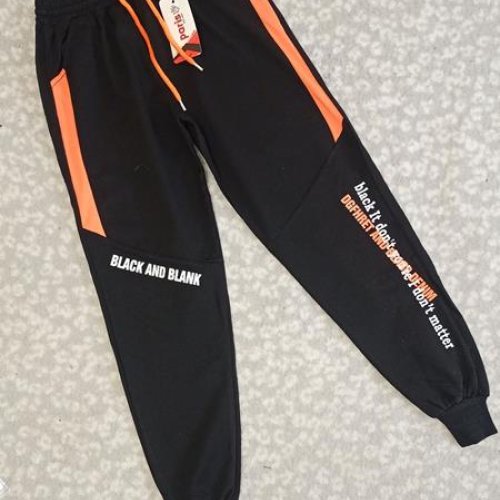 Штаны спорт Malibu2 (13-16) 8043 black (деми) Malibu2 8043 black