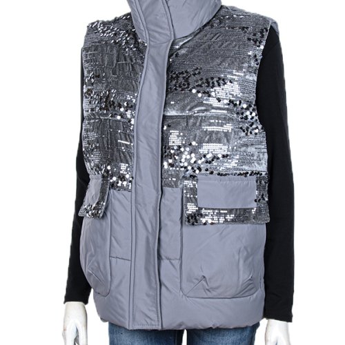 Жилетка Obuv OK2 (M-2XL) 01 (11959) grey (деми) Obuv OK2 01 (11959) grey