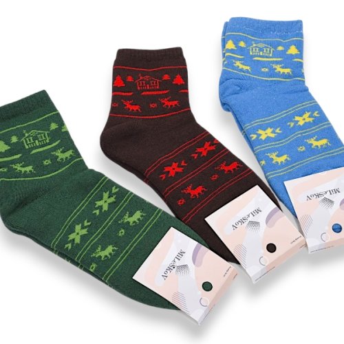 Носки Obuv OK2 (36-41) 288 (11928) mix (зима) Obuv OK2 288 (11928) mix