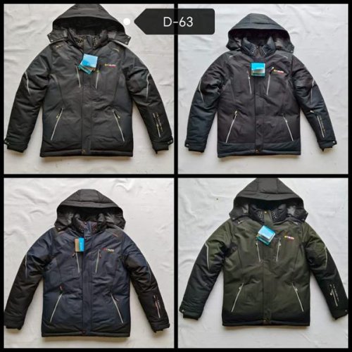 Ветровка LeHung (M-3XL) D63 black (зима) LeHung D63 black