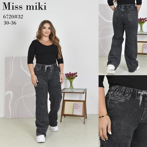 Джинсы Basanjiu (30-36) 6720 grey (деми) Basanjiu 6720 grey