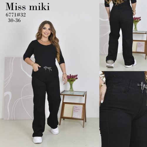 Джинсы Basanjiu (30-36) 6771 black (деми) Basanjiu 6771 black