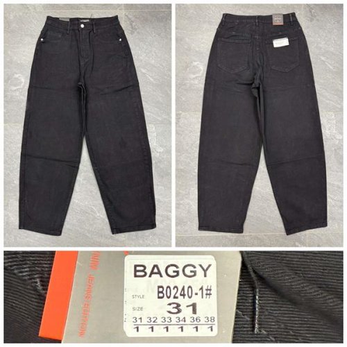 Джинсы Relucky (31-38) 0240-1 black (деми) Relucky 0240-1 black