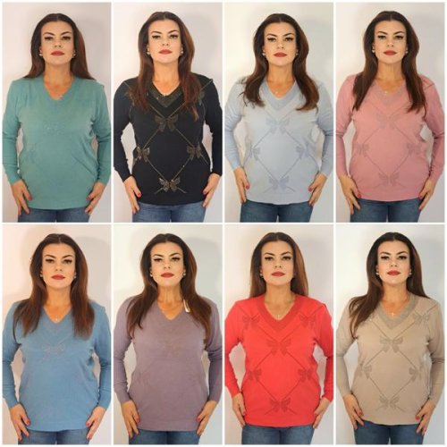 Свитер Biblos (50-54) 1276 mix (деми) Biblos 1276 mix