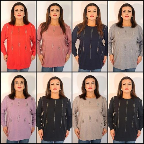 Свитер Biblos (56-60) 1279 mix (деми) Biblos 1279 mix
