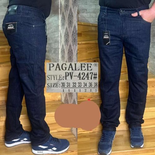 Джинсы Pagalee (30-38) PV4247 blue (деми) Pagalee PV4247 blue