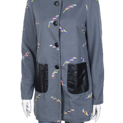 Пальто Obuv OK2 (M-XL) 11942-2 grey (деми) Obuv OK2 11942-2 grey