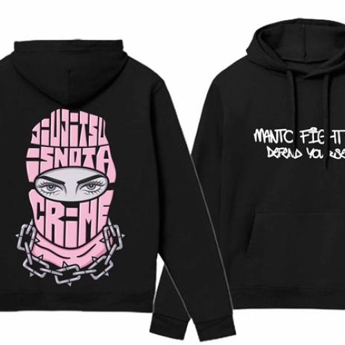 Худи Madoka (M-3XL) 1179 black (деми) Madoka 1179 black