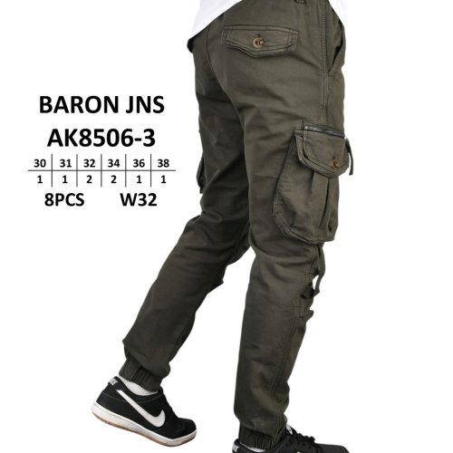 Джинсы God Baron (30-38) AK8506-3 khaki (деми) God Baron AK8506-3 khaki
