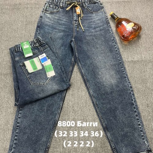 Джинсы God Baron (32-36) 8800-1 blue (деми) God Baron 8800-1 blue