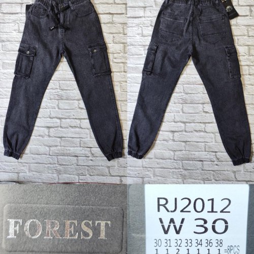 Джинсы God Baron (30-38) RJ2012 black (деми) God Baron RJ2012 black