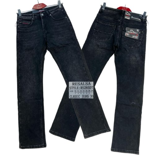 Джинсы God Baron (30-38) RS285DT black (зима) God Baron RS285DT black