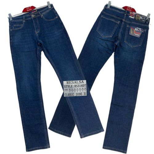 Джинсы God Baron (30-38) RS316DT blue (зима) God Baron RS316DT blue