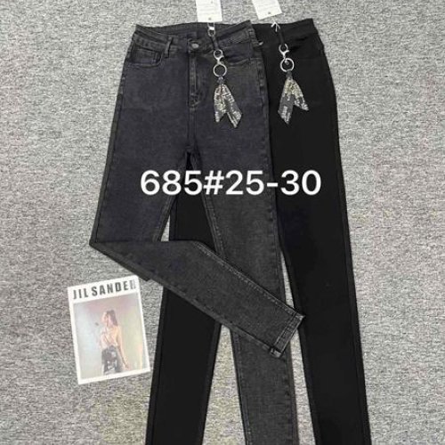 Джинсы Hoan (25-30) 685 black (зима) Hoan 685 black