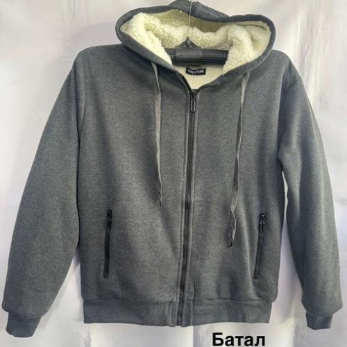 Кофта Minh (3XL-7XL) 2353B d.grey (зима) Minh 2353B d.grey