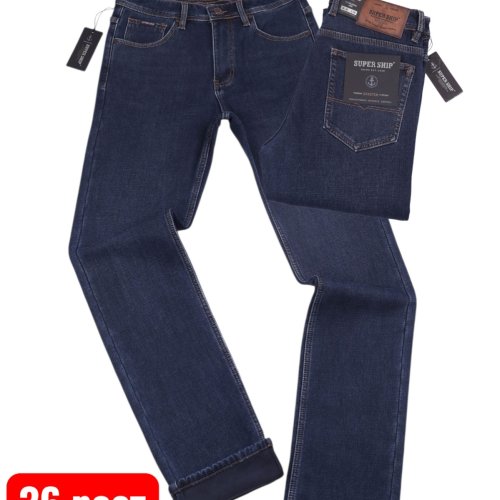 Джинсы God Baron (32-40) F-LSF25132 blue (зима) God Baron F-LSF25132 blue