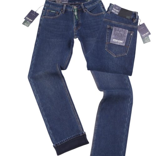 Джинсы God Baron (29-38) F-KA2973 blue (зима) God Baron F-KA2973 blue