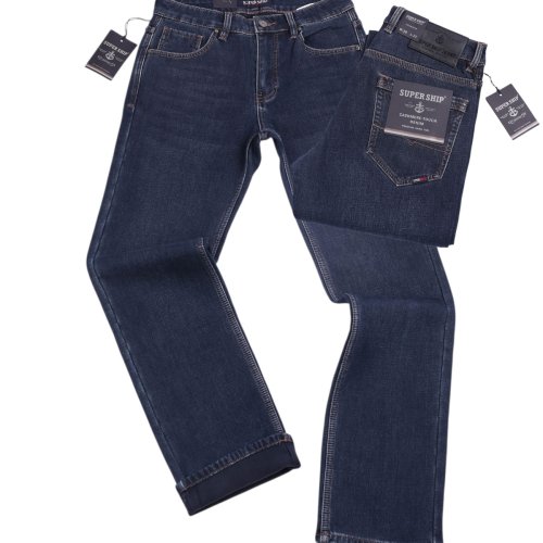 Джинсы God Baron (30-40) F-KSF25119 blue (зима) God Baron F-KSF25119 blue