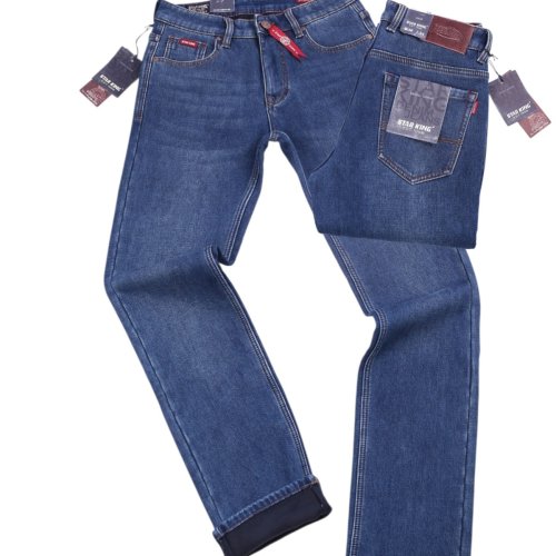 Джинсы God Baron (30-38) F-KM2972 blue (зима) God Baron F-KM2972 blue