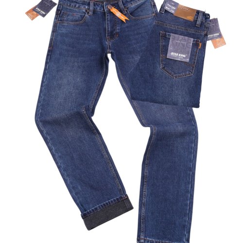 Джинсы God Baron (29-38) B-KKE2952 blue (зима) God Baron B-KKE2952 blue