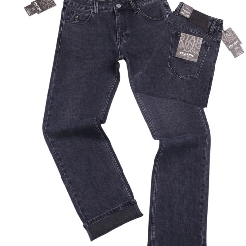 Джинсы God Baron (31-38) B-KKA2949 black (зима) God Baron B-KKA2949 black