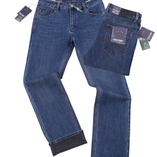 Джинсы God Baron (33-38) B-KA2939 blue (зима) God Baron B-KA2939 blue