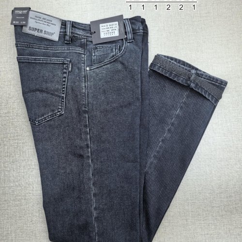 Джинсы God Baron (31-38) B-SA25128-09 grey (зима) God Baron B-SA25128-09 grey