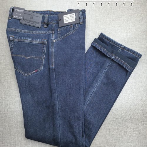 Джинсы God Baron (30-40) F-KSF25119-06 blue (зима) God Baron F-KSF25119-06 blue