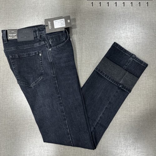 Джинсы God Baron (30-40) B-KA2950-H black (зима) God Baron B-KA2950-H black