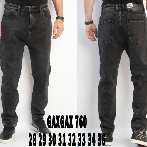 Джинсы God Baron (28-36) GAXGAX760 black (зима) God Baron GAXGAX760 black