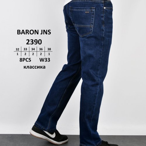 Джинсы God Baron (32-38) 2390 blue (деми) God Baron 2390 blue