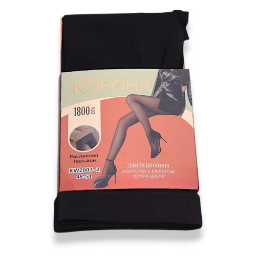 Колготы Jelzin (48-54) KW2007-2 black (деми) Jelzin KW2007-2 black