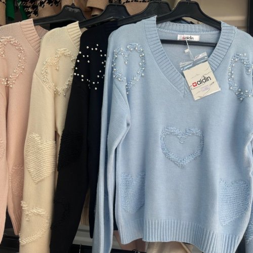 Свитер Aidin-шик шок (46-50) 833 mix (деми) Aidin-шик шок 833 mix