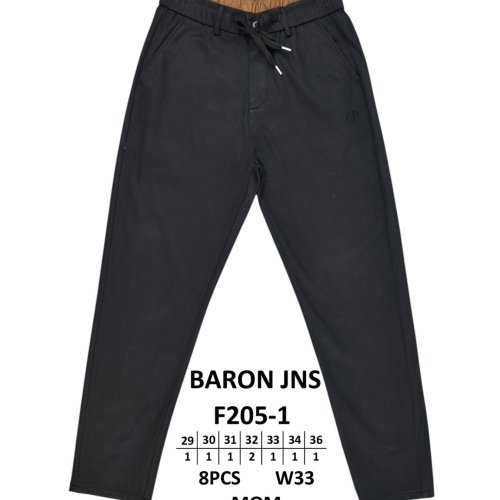 Штаны God Baron (29-36) F205-1 black (деми) God Baron F205-1 black