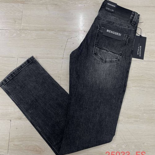 Джинсы God Baron (30-38) 25032-ES black (деми) God Baron 25032-ES black