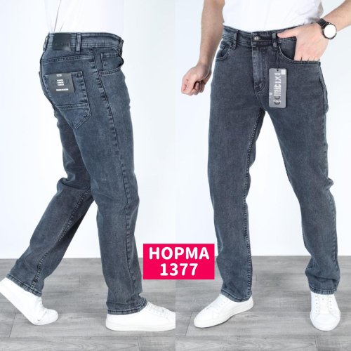 Джинсы God Baron (29-36) 1377 blue (деми) God Baron 1377 blue