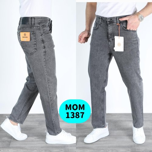 Джинсы God Baron (29-36) 1387 grey (деми) God Baron 1387 grey